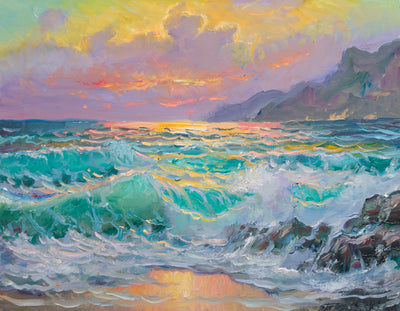 Alex Dzigurski II: Painting Colorful Seascapes