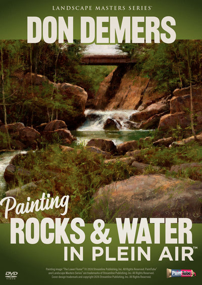 Don Demers: Painting rocks and water in plein air