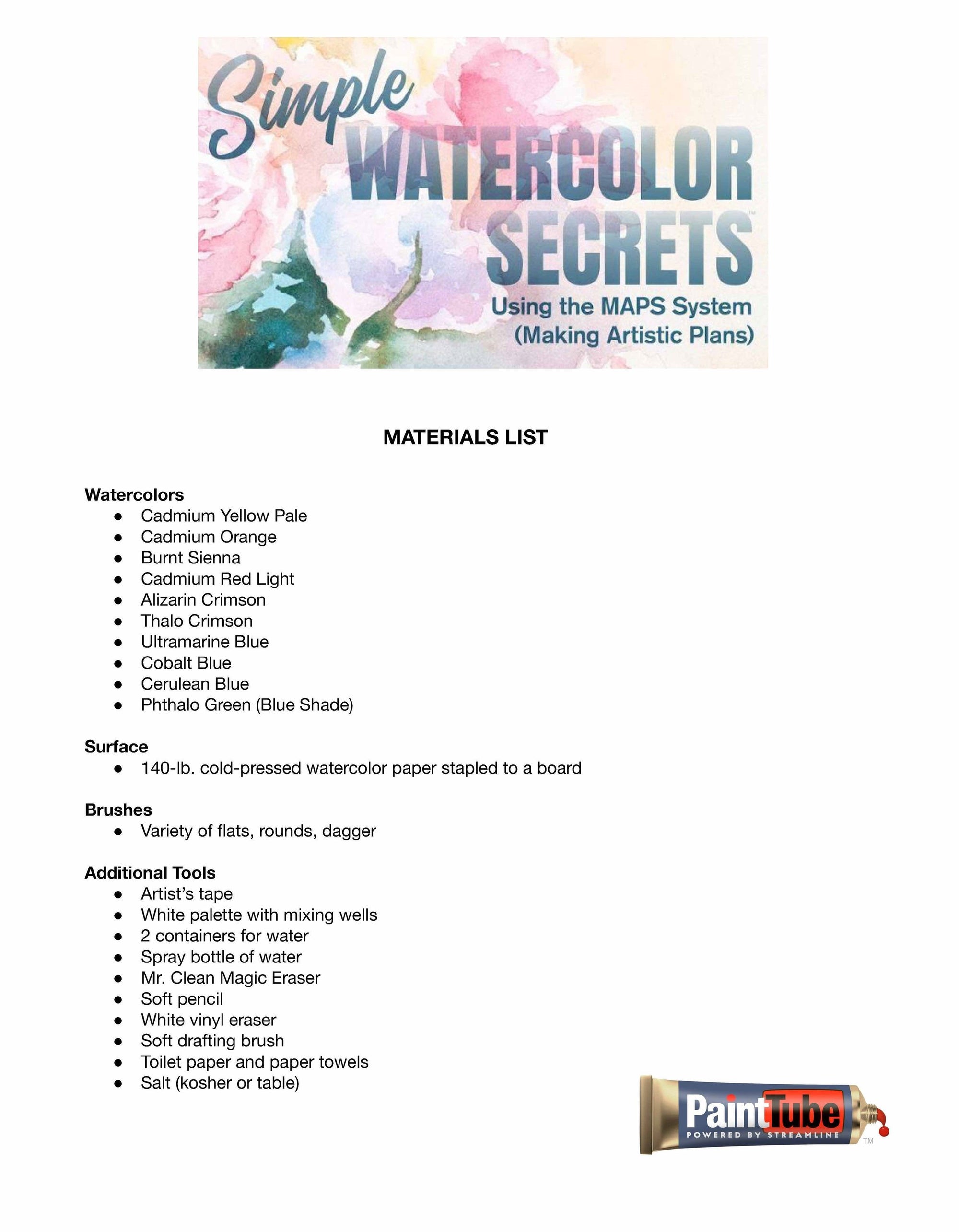 Susan Blackwood: Simple Watercolor Secrets: Using the MAPS System